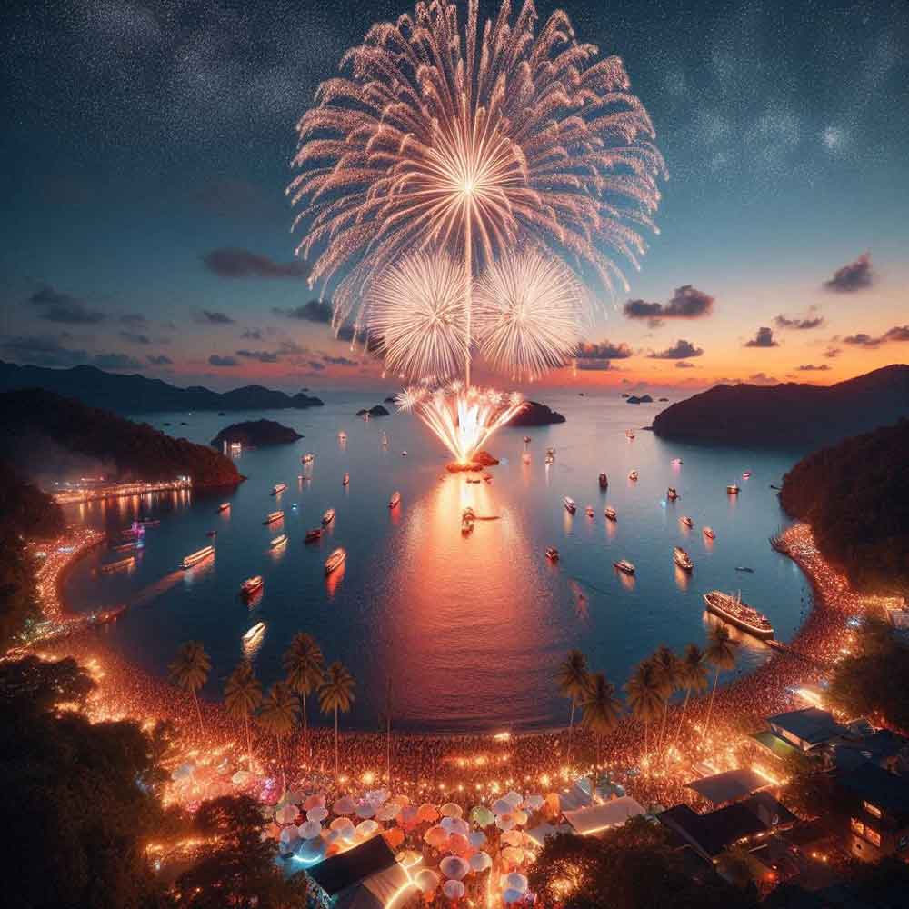 Kohchang New Years Eve 2025 Thailand