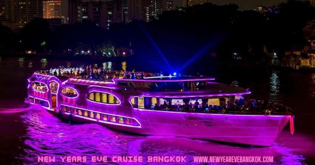 Wonderful Pearl Cruise on New Year’s Eve 2025 in Bangkok with dinner and fireworks