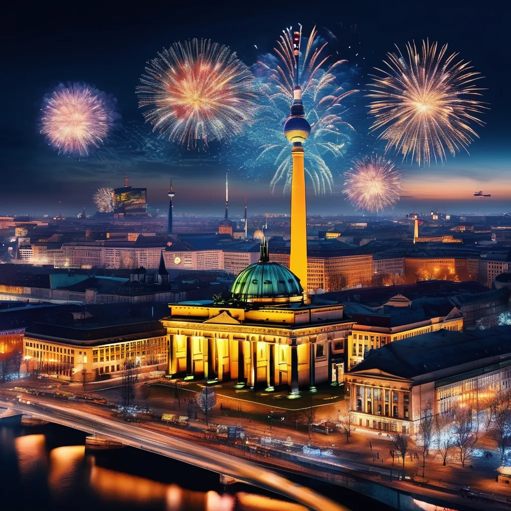 Celebrate New Year's Eve in Berlin New Year's Eve 2025 Fireworks, spectacular fireworks and festivities. Berlin new year's eve 2025 hotels