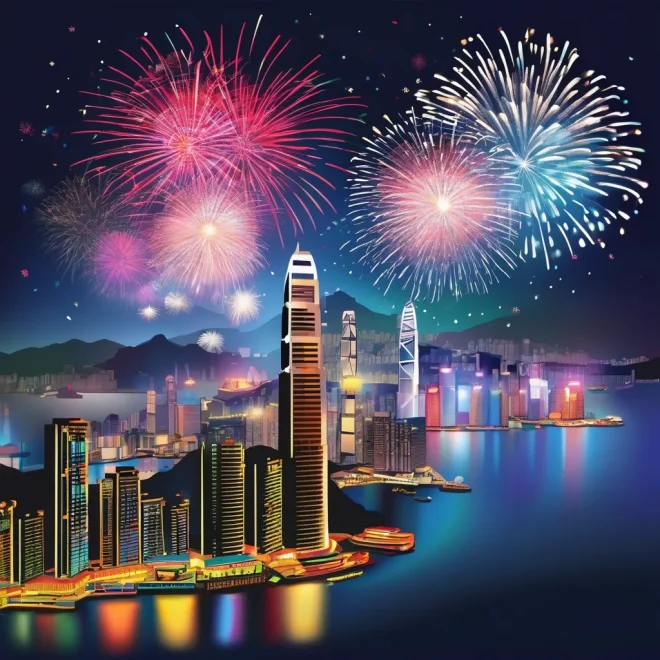 New Years EVE 2025 Hong Kong, Celebration & Fireworks