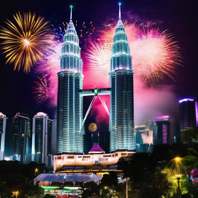 New Years Eve 2025 In Kuala Lumpur Malaysia, Celebration & Fireworks