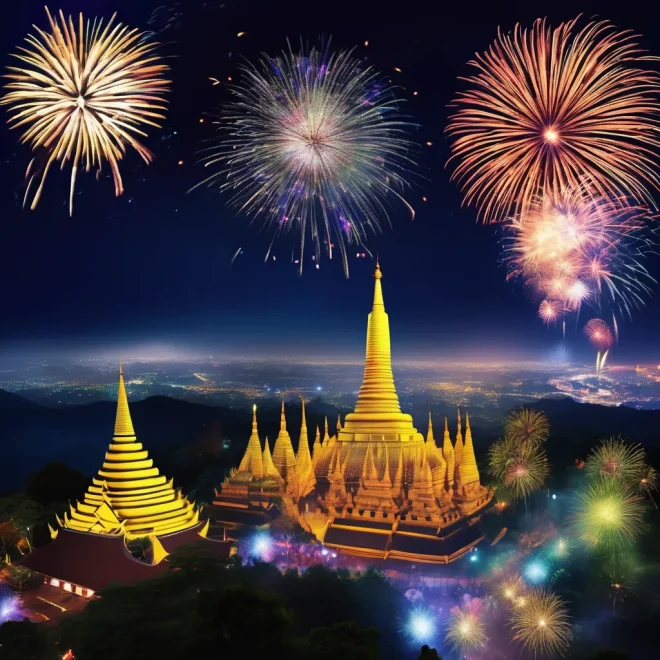 New Years Eve 2025 Xishuangbanna Celebration & Fireworks